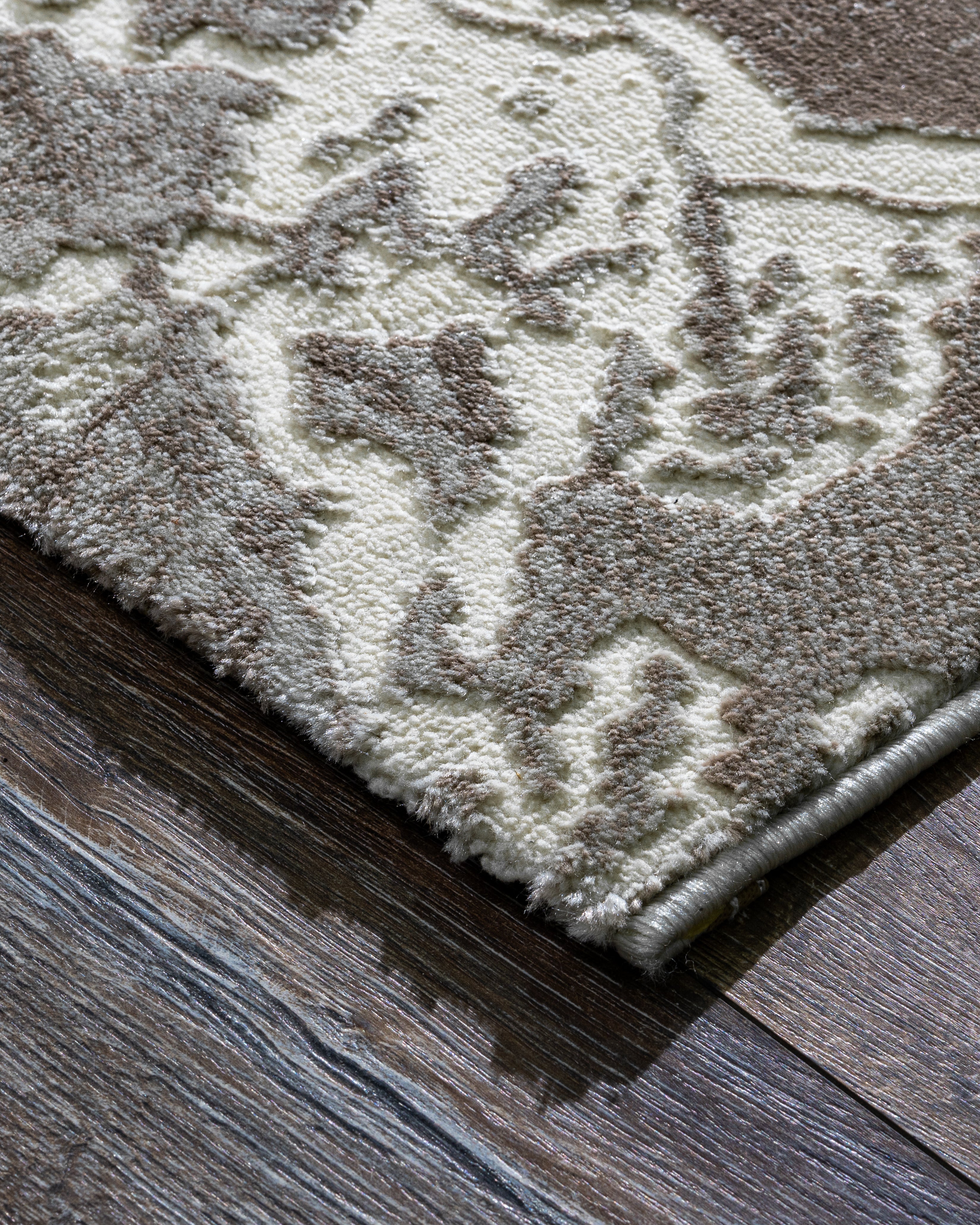 Rumefa- Marmaris Hochflor Textur Teppich