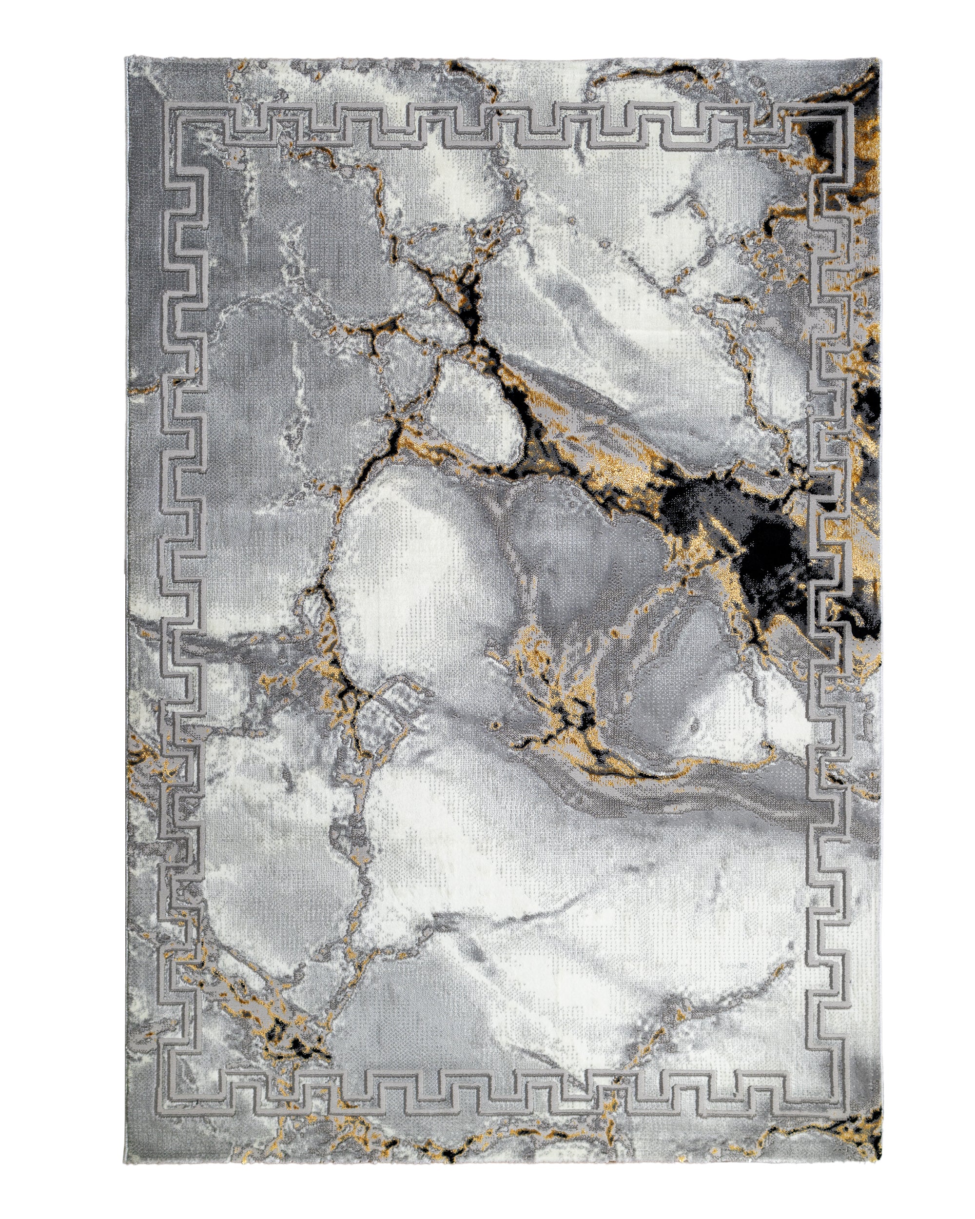 Rumefa- Marmaris Hochflor Textur Teppich T038A