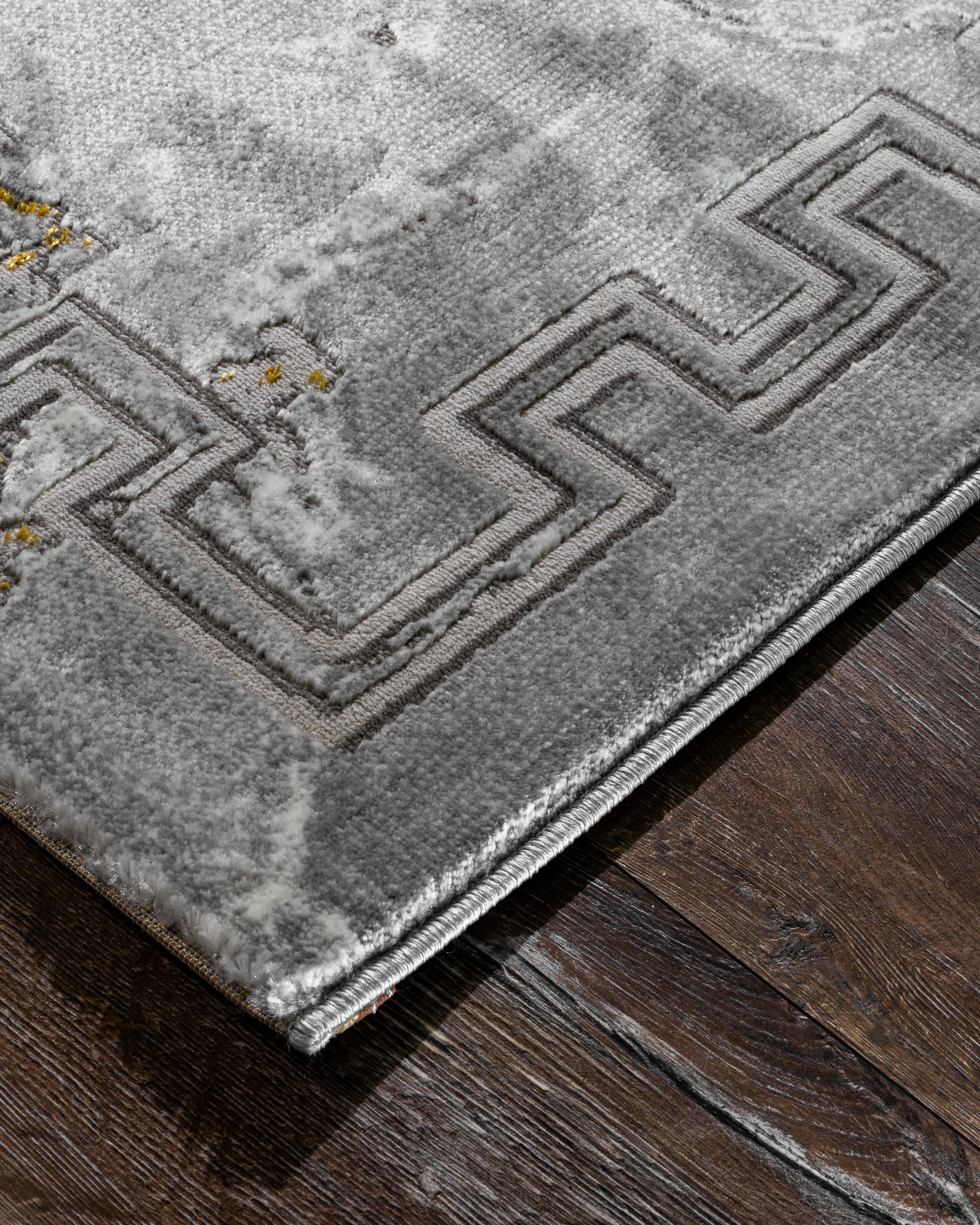 Rumefa- Marmaris Hochflor Textur Teppich T038A