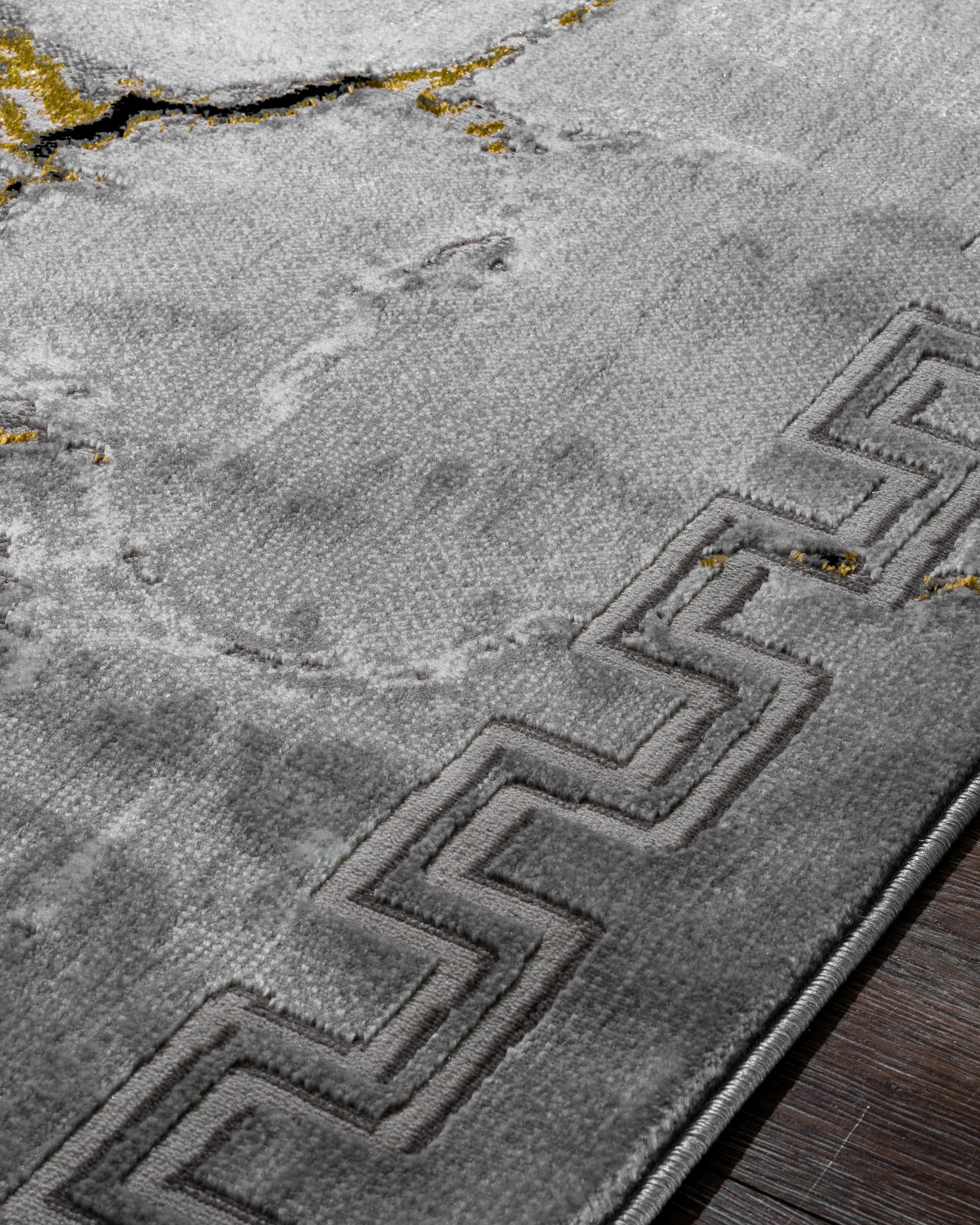 Rumefa- Marmaris Hochflor Textur Teppich T038A