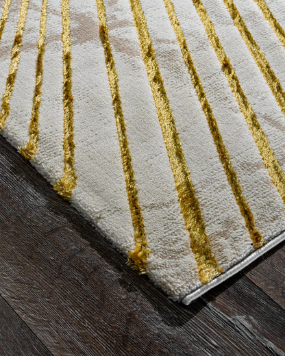 Rumefa- Marmaris Hochflor Textur Teppich T031A
