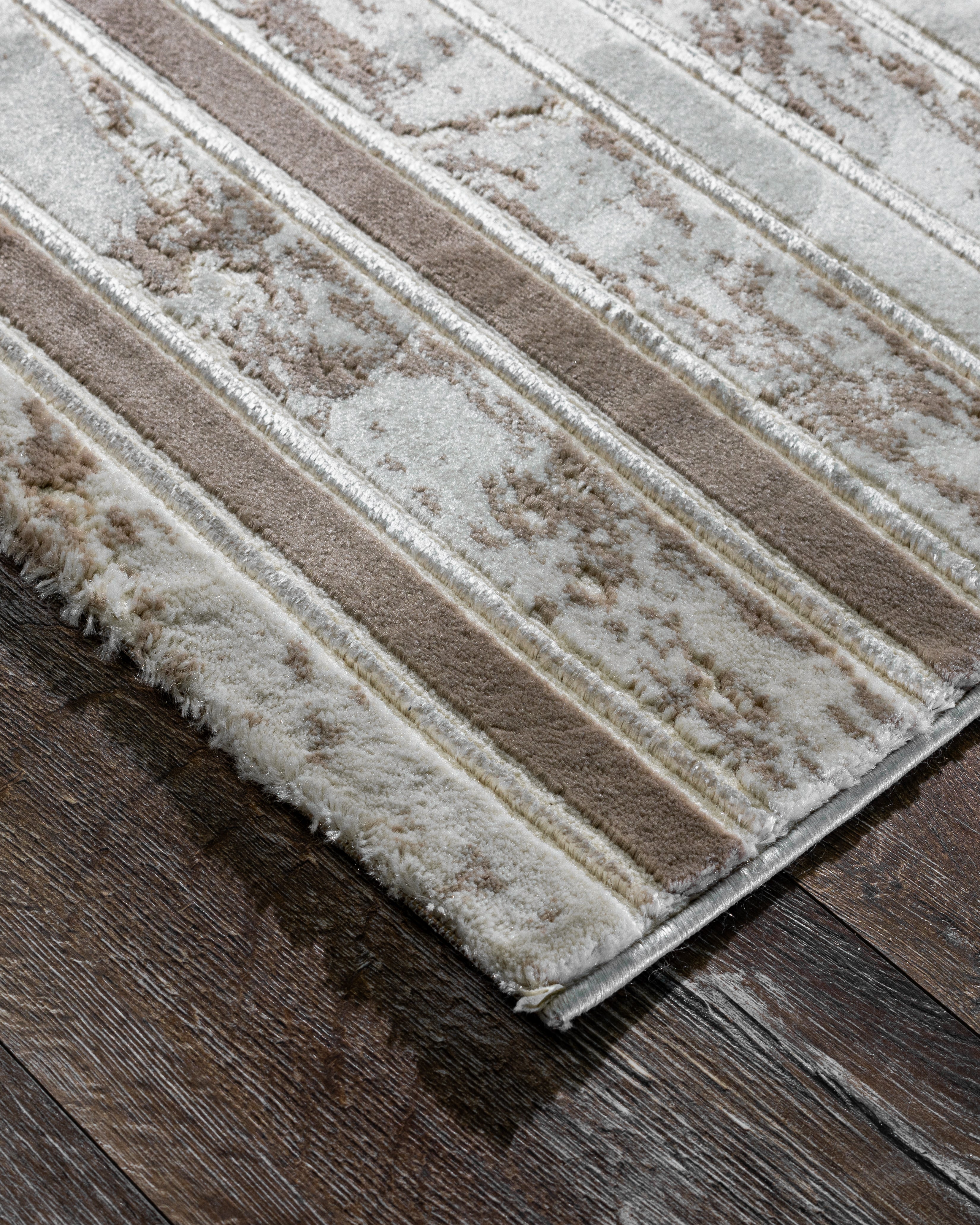 Rumefa- Marmaris Hochflor Textur Teppich T043B