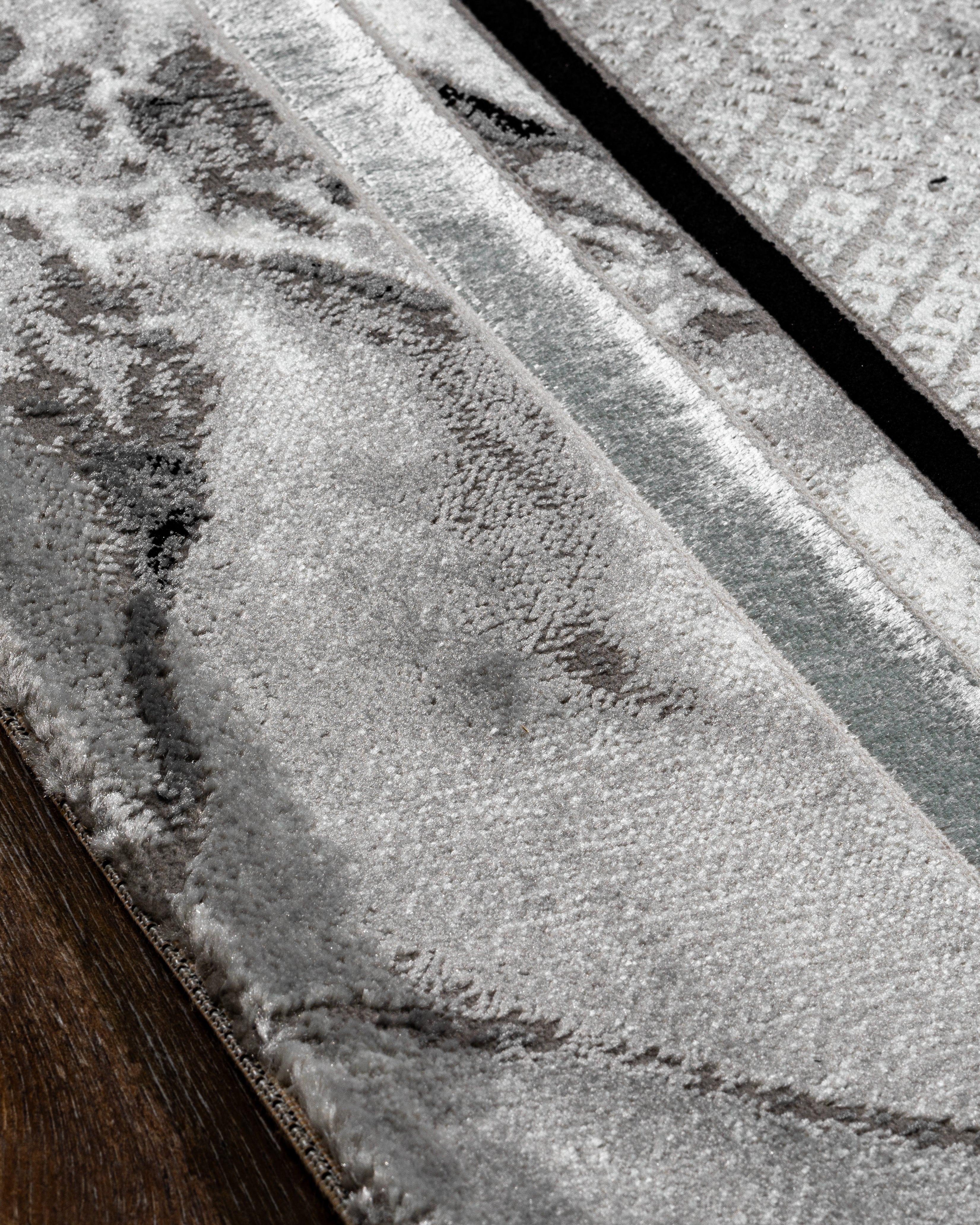 Rumefa- Marmaris Hochflor Textur Teppich T047A