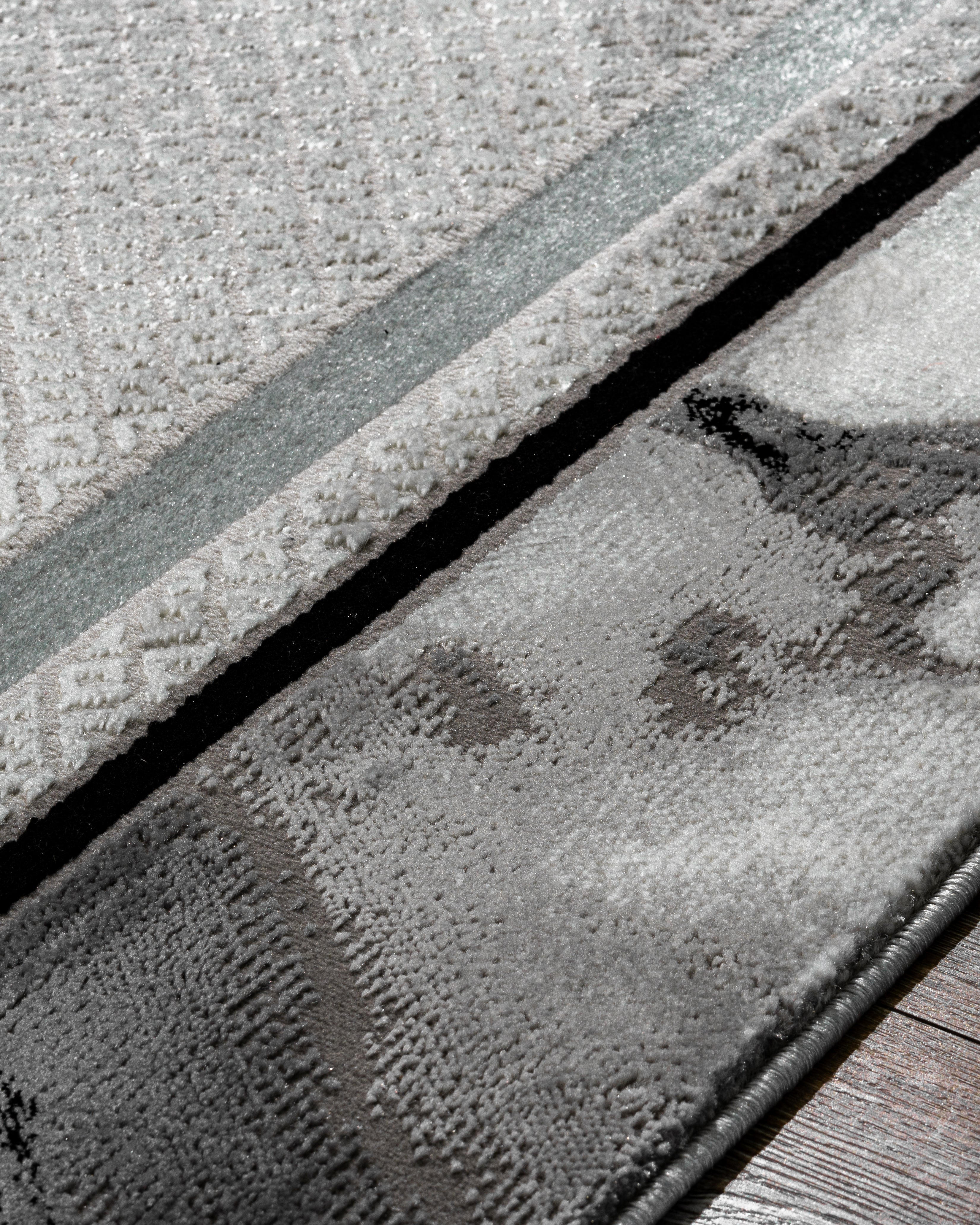 Rumefa- Marmaris Hochflor Textur Teppich T047A