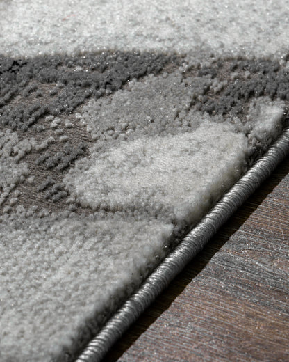 Rumefa- Marmaris Hochflor Textur Teppich T047A