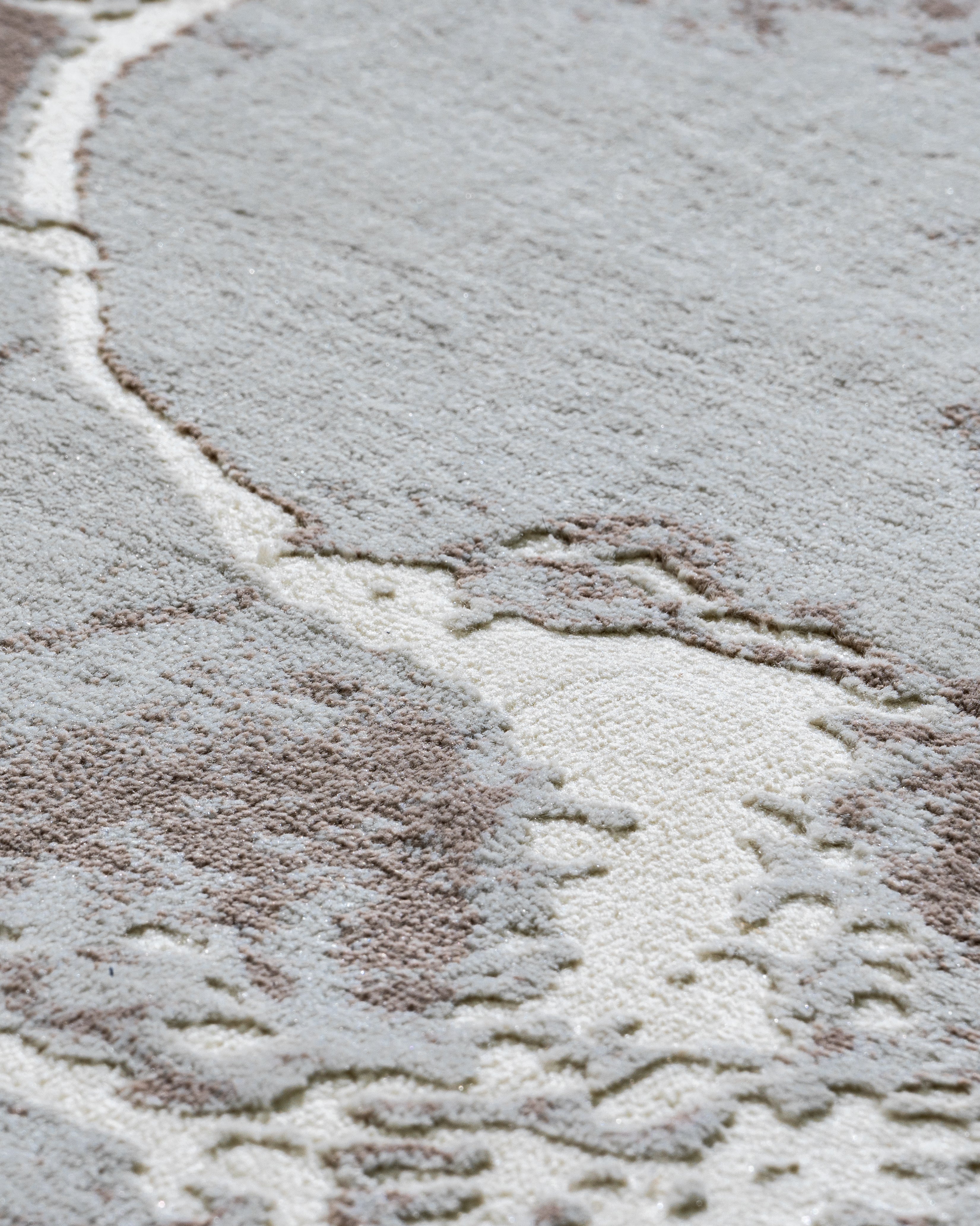 Rumefa- Marmaris Hochflor Textur Teppich