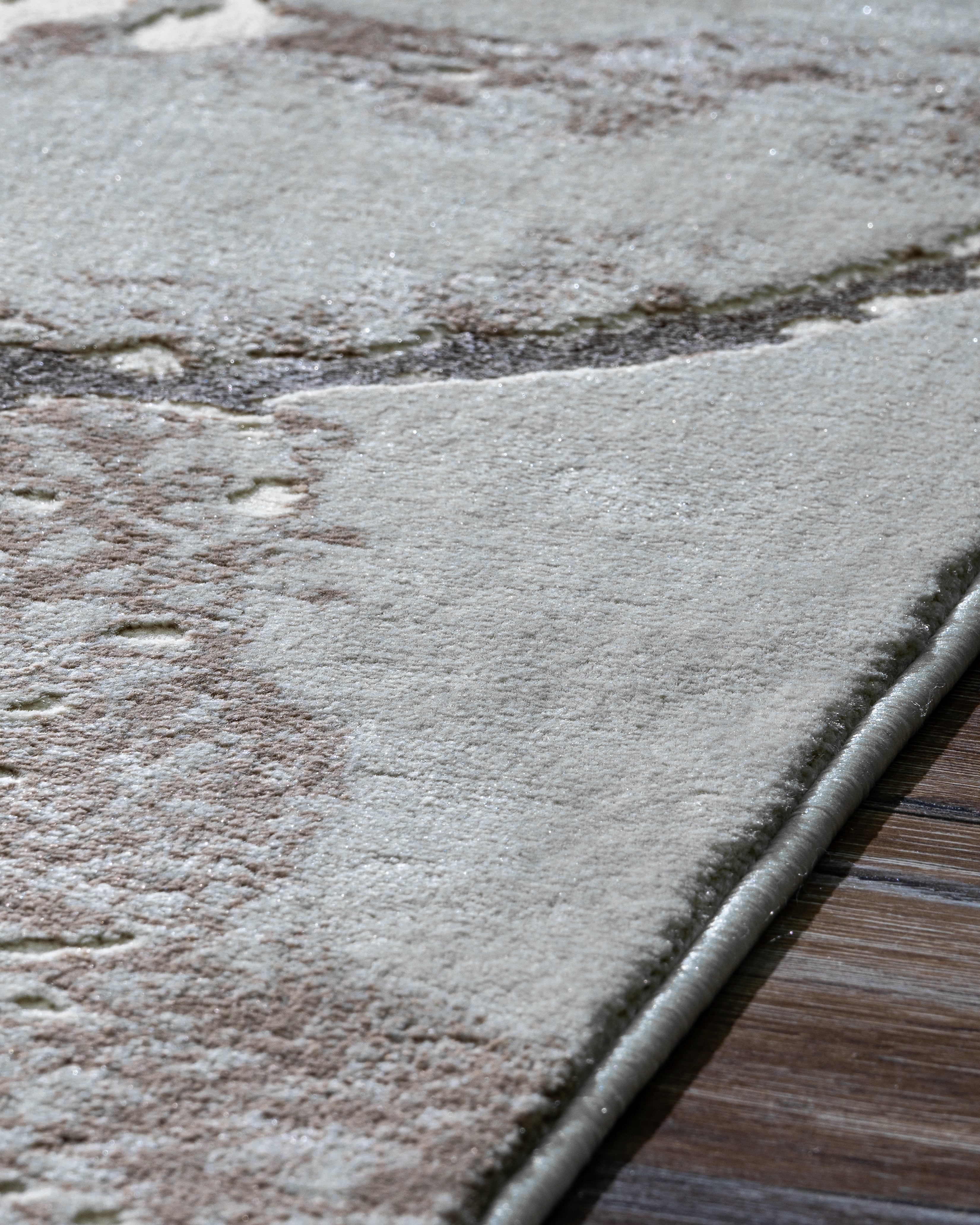 Rumefa- Marmaris Hochflor Textur Teppich