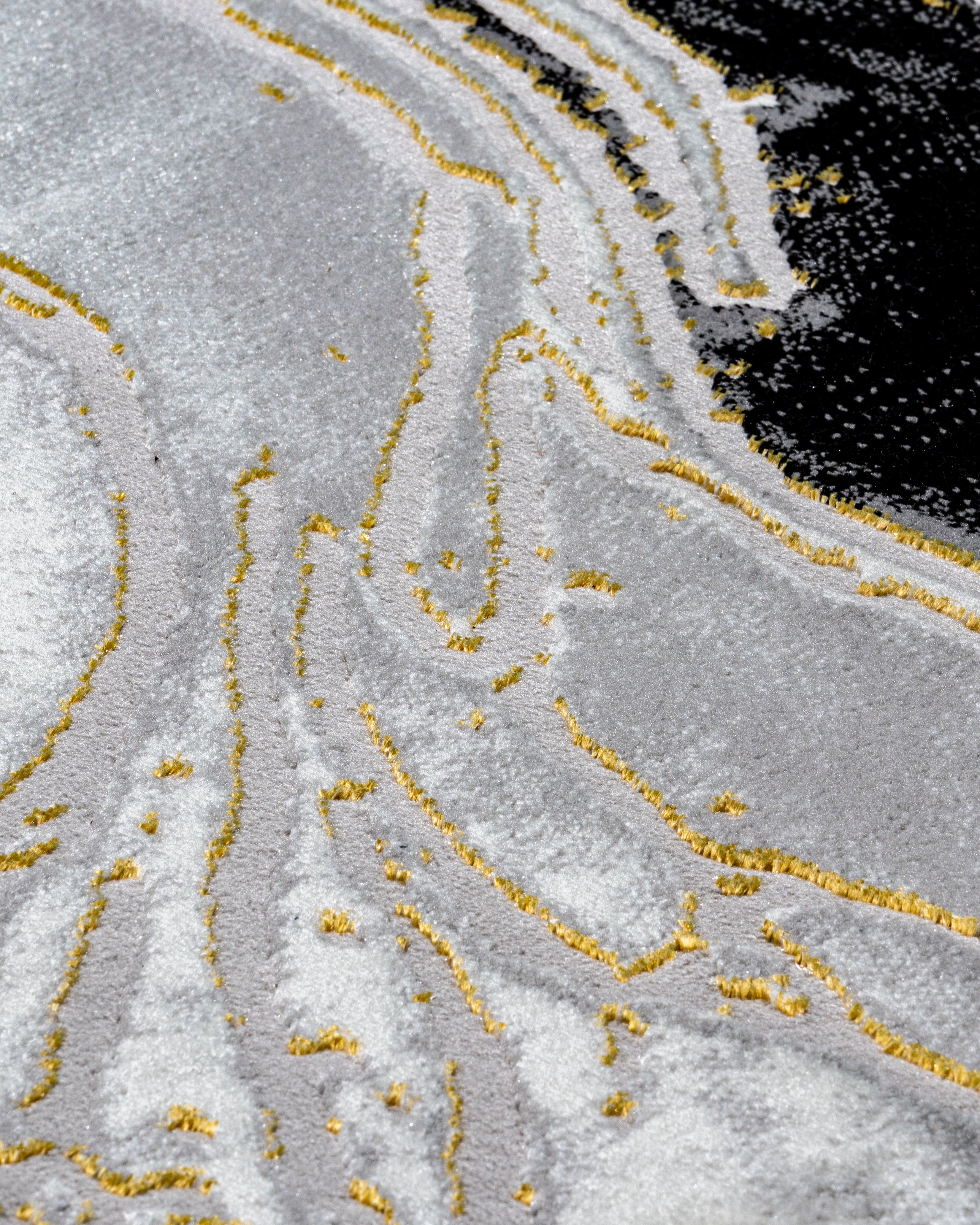 Rumefa- Marmaris Hochflor Textur Teppich T034A