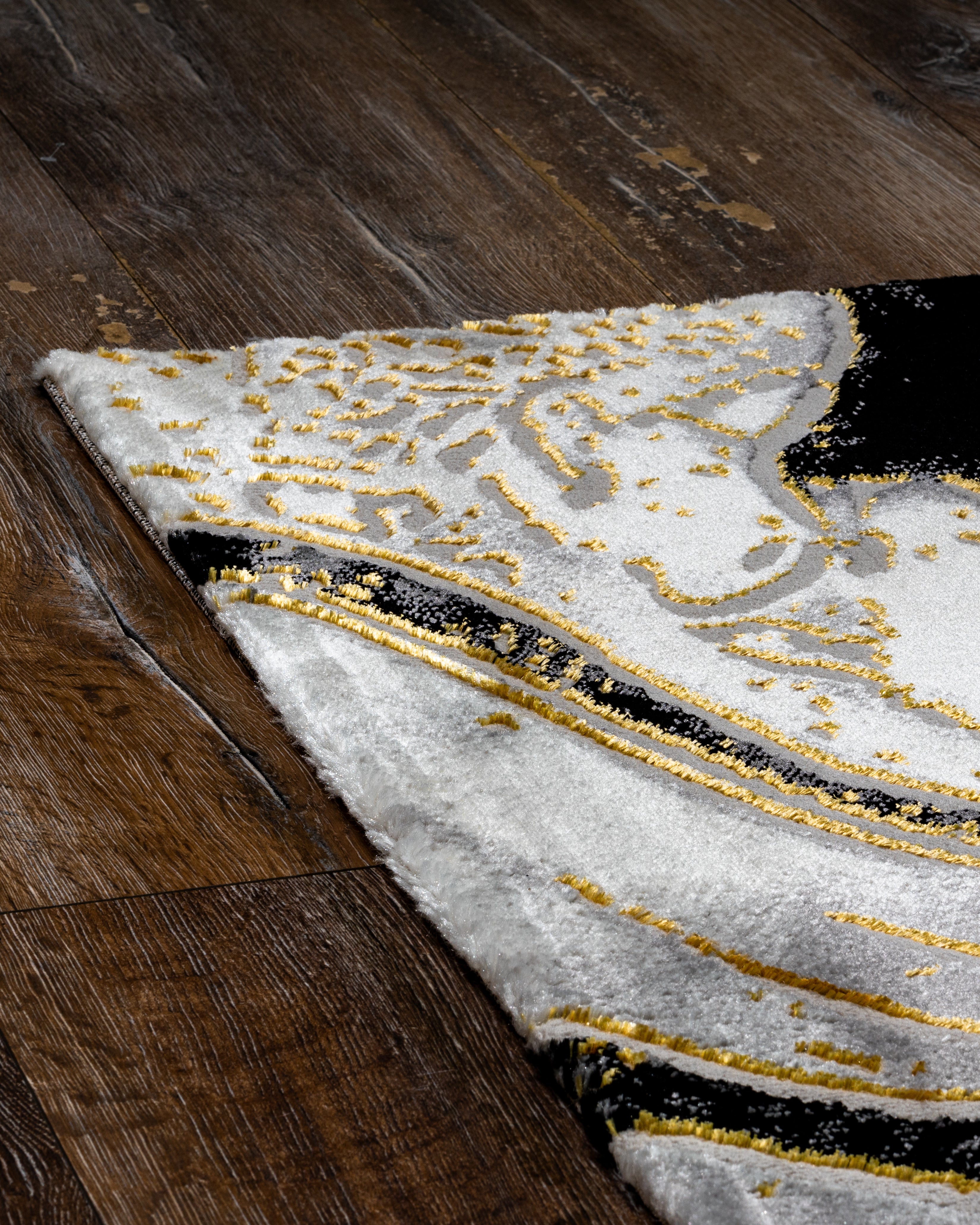 Rumefa- Marmaris Hochflor Textur Teppich T034A